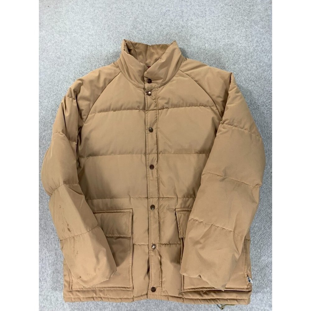 Penfield Trailwear Down‎ Insulated Winter Puffer Jacket Coat (Men's Large) Tan